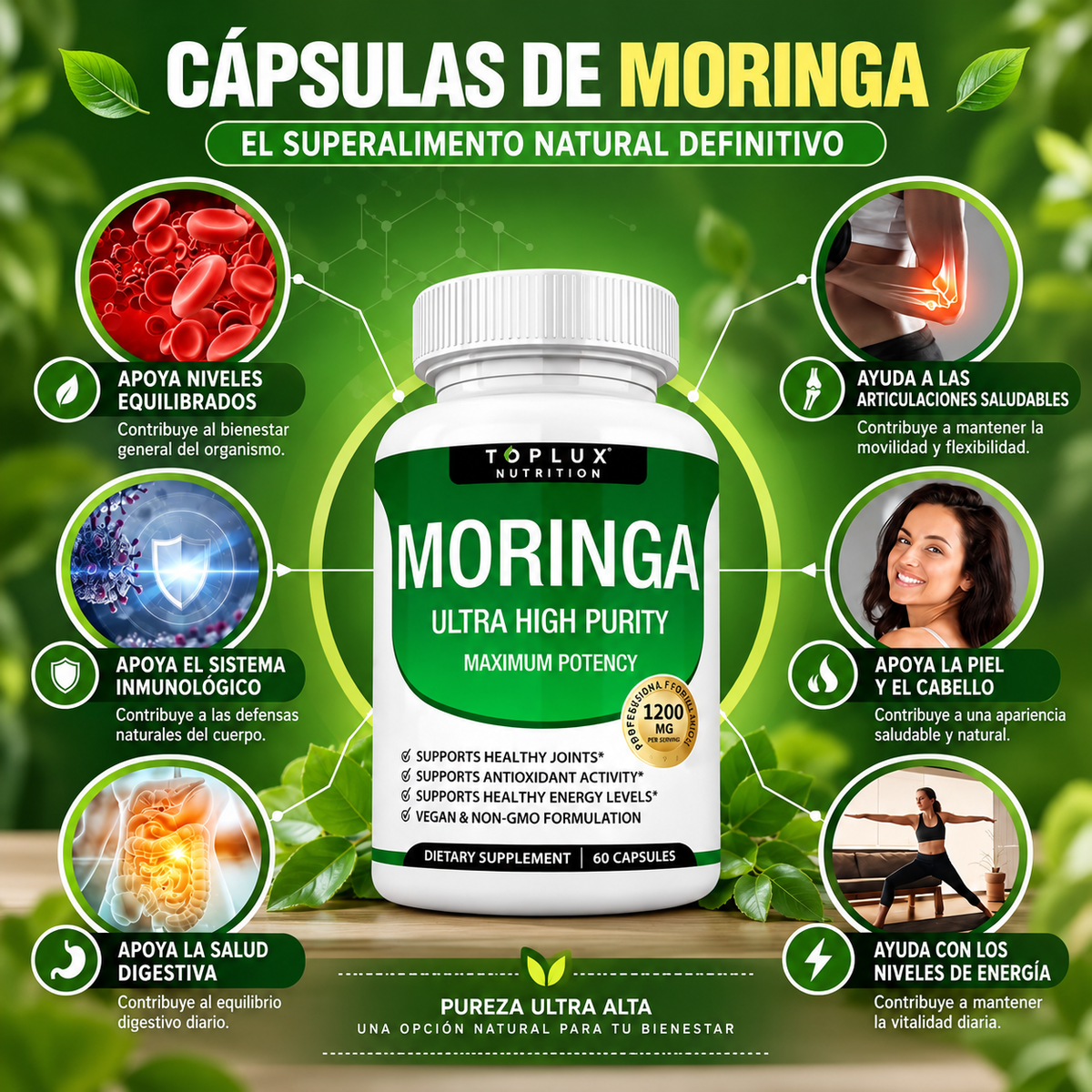 MORINGA - NUTRICION NATURAL