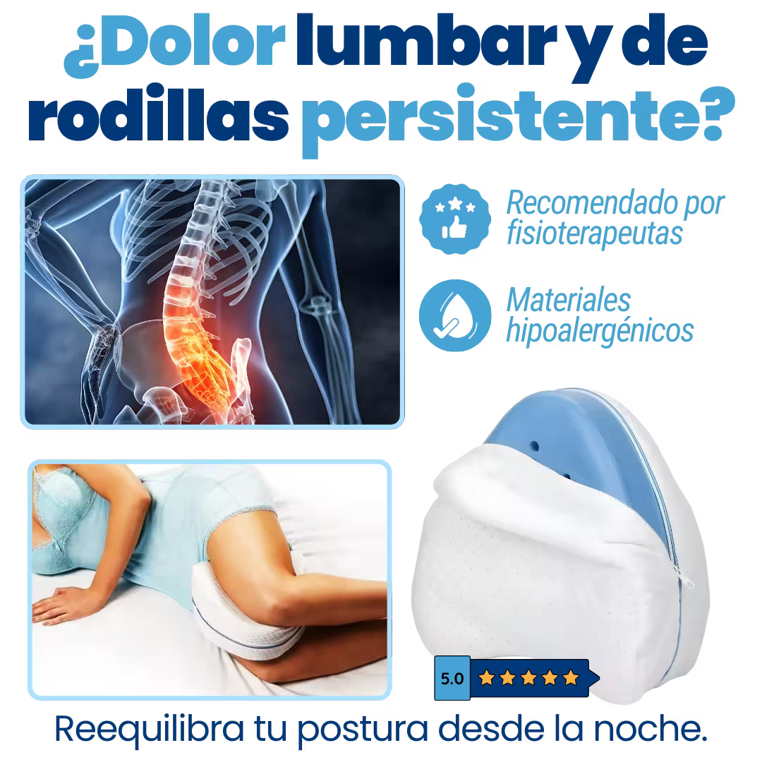 COJIN ORTOPEDICO PARA PIERNAS - RECUPERA TU SUEÑO SALUDABLEMENTE