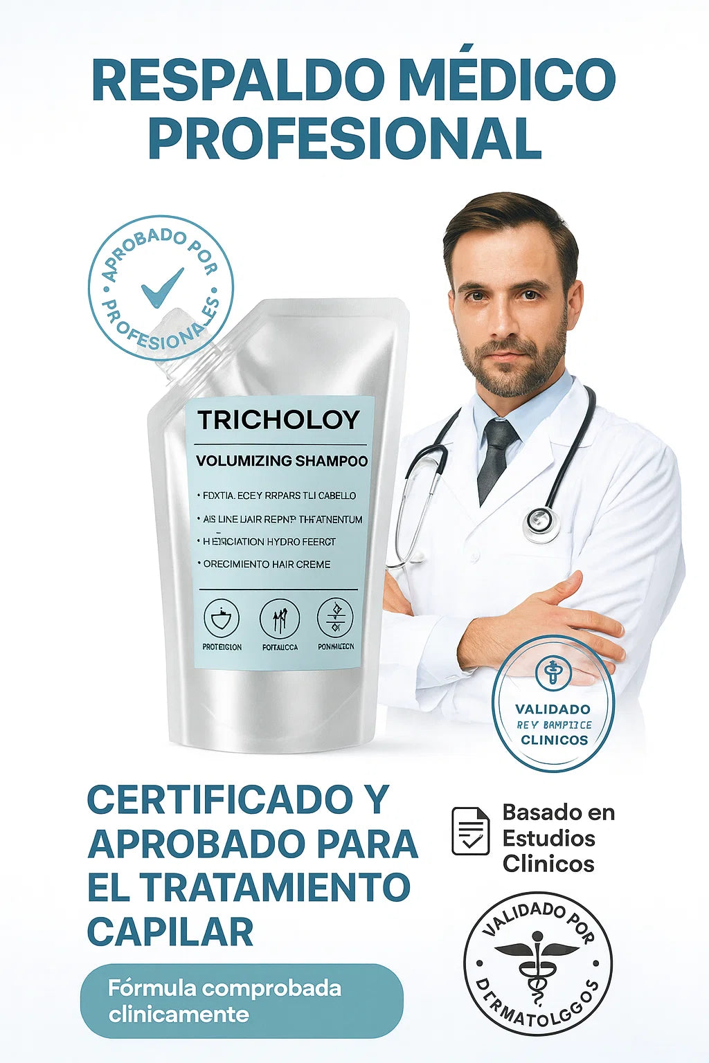 Shampoo Tricholoy / Trichology - Olvídate De La Caída De Pelo Repentina 🫧👩🏻🦱✨