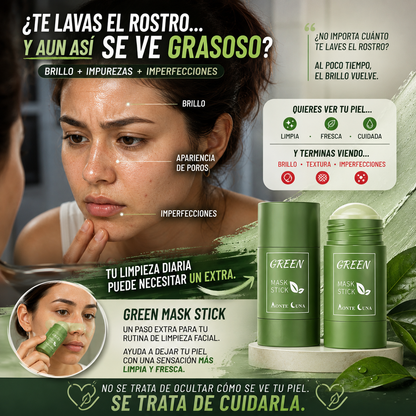 GREEN MASK - ELIMINA IMPUREZAS DEL ROSTRO