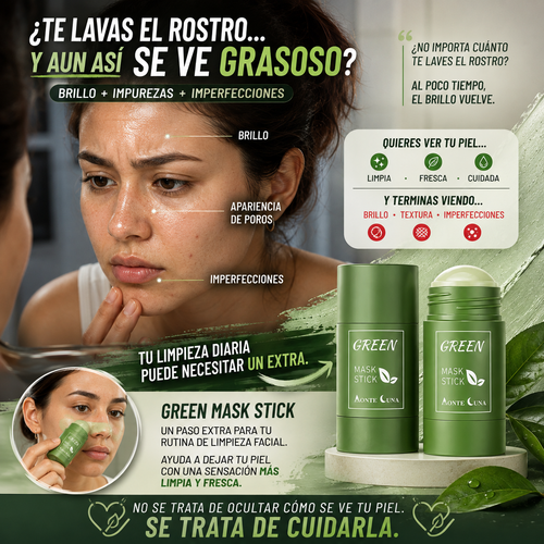 GREEN MASK - ELIMINA IMPUREZAS DEL ROSTRO