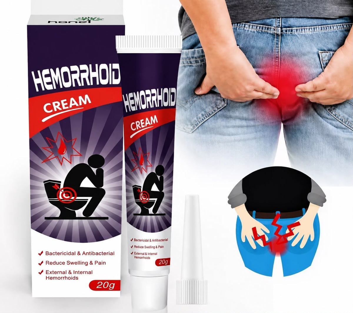 CREMA ALIVIA HEMORROIDES