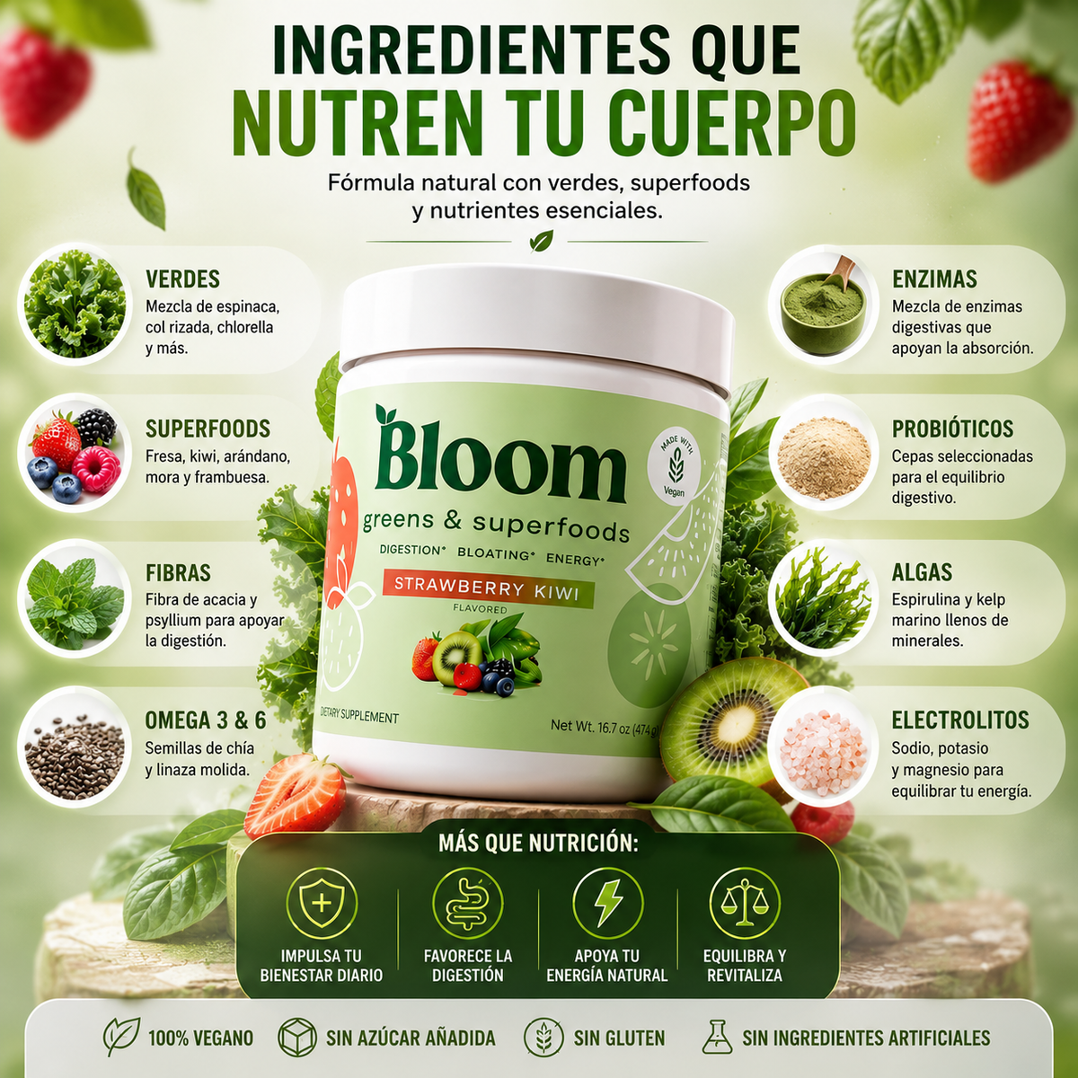 BLOOM NUTRITION X DIGESTION SALUDABLE