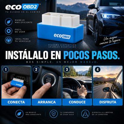 Chip ECOOBD2 Ahorrador de Combustible - GASTA MENOS Y GANA MAS