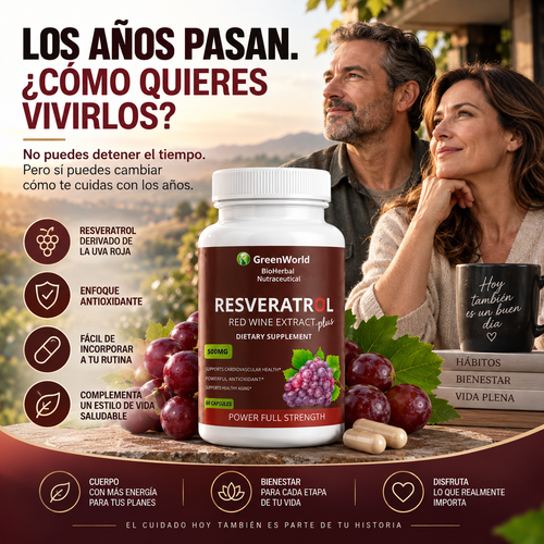 Resveratrol - Juventud Natural 🍇✨