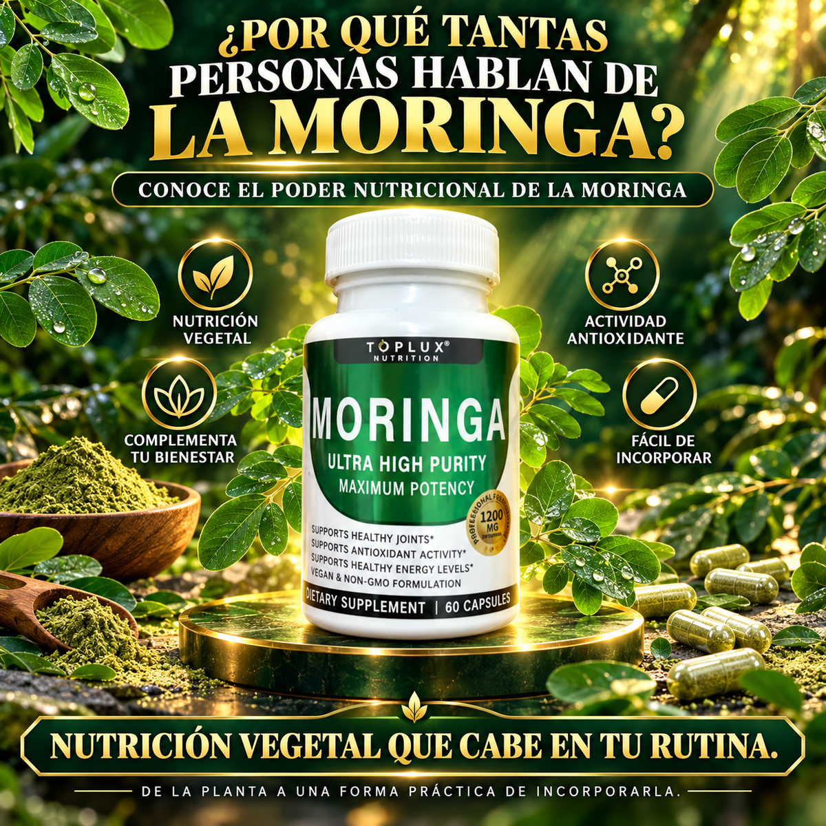 MORINGA - NUTRICION NATURAL