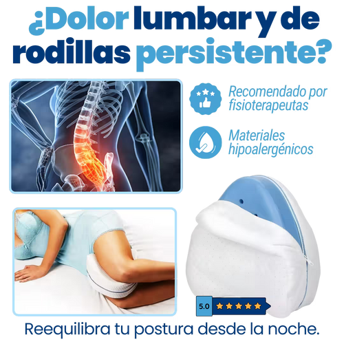 COJIN ORTOPEDICO PARA PIERNAS - RECUPERA TU SUEÑO SALUDABLEMENTE