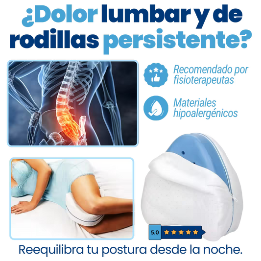 COJIN ORTOPEDICO PARA PIERNAS - RECUPERA TU SUEÑO SALUDABLEMENTE