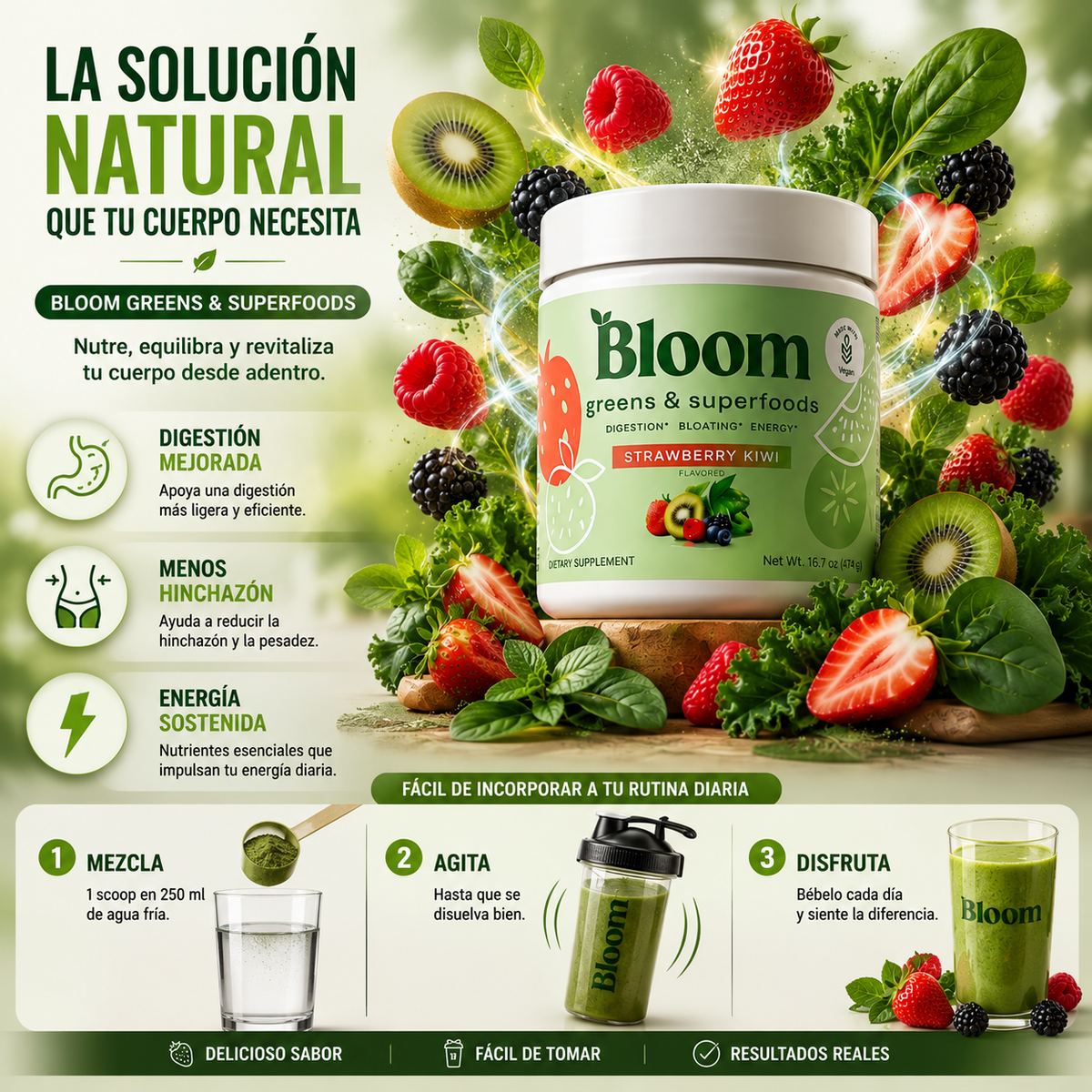 BLOOM NUTRITION X DIGESTION SALUDABLE