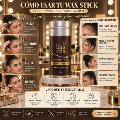 Cera Para Cabello En Barra - Tiempo y Estilo