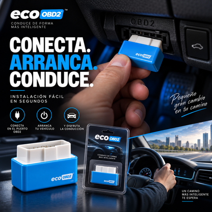 Chip ECOOBD2 Ahorrador de Combustible - GASTA MENOS Y GANA MAS