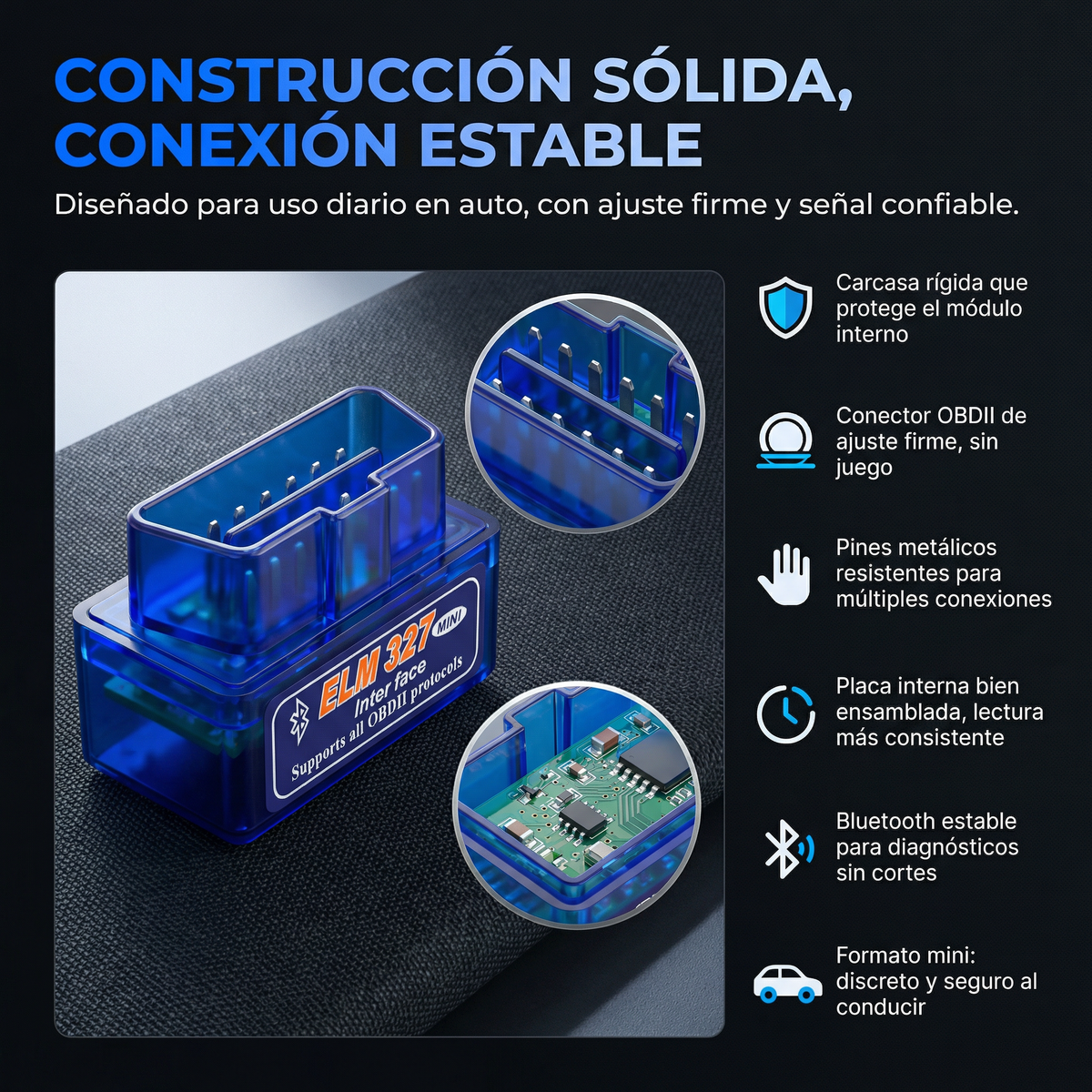 Scanner Bluetooth Para Autos - Ahorra y Evita Accidentes  🛠️🚘✨
