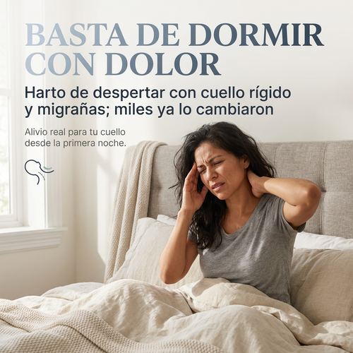 Almohada Viscoelástica Cervical Premium